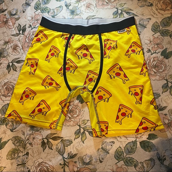 PSD Boxer Brief Pizza Yellow M - Picture 2 of 2